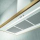 Elica PRF0120967 cappa aspirante Sospeso Bianco, Legno 757 m³/h 4