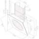 Elica Om Air Sense WH/F/75 Cappa aspirante a parete Bianco 4