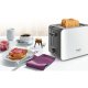 Bosch TAT6A111 tostapane 1090 W Grigio talpa, Bianco 8