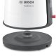 Bosch TWK6A011 bollitore elettrico 1,7 L 2400 W Grigio talpa, Bianco 8