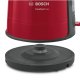 Bosch TWK6A014 bollitore elettrico 1,7 L 2400 W Antracite, Rosso 8