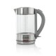 Bosch TWK7090 bollitore elettrico 1,5 L 2200 W Argento, Trasparente 4