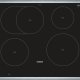 Siemens EH645LFE3E piano cottura Nero, Acciaio inox Da incasso Piano cottura a induzione 4 Fornello(i) 5