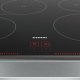 Siemens EH645LFE3E piano cottura Nero, Acciaio inox Da incasso Piano cottura a induzione 4 Fornello(i) 7