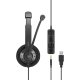 EPOS | SENNHEISER IMPACT SC 75 USB MS Auricolare Cablato A Padiglione Musica e Chiamate USB tipo A Nero 13