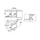 Hotpoint Ariston FI7 861 SH IC HA 73 L 3650 W Acciaio inox 3
