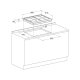 Hotpoint Ariston Piano cottura a gas PCN 642 T/EX/HA 3
