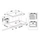 Hotpoint Ariston Piano cottura a gas FTGHL 641 D/EX/HA 3