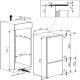 Hotpoint Ariston Frigorifero combinato ad incasso BCB 7030 AA F C O3 11
