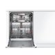 Bosch Serie 8 SMV87TX02E lavastoviglie A scomparsa totale 14 coperti 7