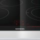 Siemens ET675LNP1D piano cottura Nero, Acciaio inox Da incasso Ceramica 4 Fornello(i) 4
