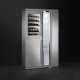 Smeg WF354LX cantina vino Cantinetta vino con compressore Libera installazione Acciaio inox 39 bottiglia/bottiglie 4