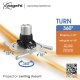 PPC1500 SUPPORTO SOFFITTO X PROIETT.DIAM.30-337MM  8