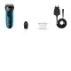 Braun 149323 rasoio elettrico Trimmer Nero, Blu 6