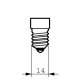 Philips Master LEDcandle Lampadina a risparmio energetico Bianco caldo 2700 K 3,4 W E14 4