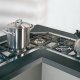 Foster Quadra.5F angolare.SF Acciaio inox Da incasso Gas 5 Fornello(i) 3