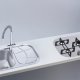 Foster Veronika soft.4F.FT Acciaio inox Da incasso Gas 4 Fornello(i) 3