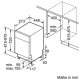 Bosch SPU53E02SK lavastoviglie Sottopiano 9 coperti 4