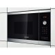 Bosch HMT84G654B forno a microonde Nero, Acciaio inox Da incasso 25 L 900 W 4
