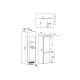 Hotpoint Ariston Frigorifero combinato ad incasso BCB 7030 E C AA 3