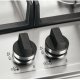 AEG HG755560SM Acciaio inox Da incasso Gas 5 Fornello(i) 6