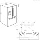 AEG RMB86321NX frigorifero side-by-side Libera installazione 577 L F Acciaio inox 6