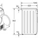 Bosch WTE8632XEE asciugatrice Libera installazione Caricamento frontale 8 kg B Acciaio inox 3