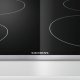 Siemens iQ100 Nero, Acciaio inox Da incasso Ceramica 4 Fornello(i) 4