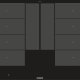 Siemens EX801LYE3E piano cottura Nero Da incasso Piano cottura a induzione 4 Fornello(i) 5