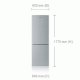 Samsung RL34S Libera installazione 284 L Argento 4