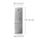 Samsung RL41PGPS Libera installazione 340 L Platino, Argento 4