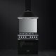 Smeg CPF9GMBL cucina Elettrico Gas Nero 4