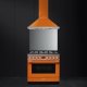 Smeg CPF9GMOR cucina Elettrico Gas Arancione 5