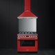 Smeg CPF9GMR cucina Elettrico Gas Rosso 4
