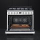Smeg CPF9GMWH cucina Elettrico Gas Bianco 3