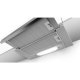 Bosch Serie 4 DFT63AC50 cappa aspirante Semintegrato (semincassato) Argento 360 m³/h 4