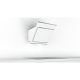Bosch Serie 4 DWK67IM20 cappa aspirante Cappa aspirante a parete Acciaio inox, Bianco 660 m³/h 7