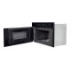 Hotpoint Ariston MN 713 IX HA Nero, Acciaio inox Microonde combinato Da incasso 22 L 1000 W 3