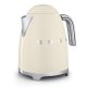 Smeg KLF01CRUK bollitore elettrico 1,7 L 3000 W Crema 3