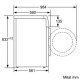 Siemens WM14B262DN lavatrice Caricamento frontale 6 kg 1400 Giri/min Bianco 6