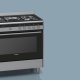 Siemens HQ738257E cucina Elettrico Gas Acciaio inox 4