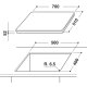 Hotpoint Ariston KIS 740 B Nero Da incasso Piano cottura a induzione 4 Fornello(i) 3