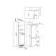 Hotpoint Ariston Frigorifero combinato ad incasso BCB 7030 AAA F C O3 3