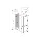 Hotpoint Ariston Frigorifero combinato ad incasso BCB 7030 AAA F C O3 11