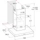 Hotpoint Ariston Cappa HHBS 6.7F LT X 3
