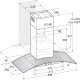 Hotpoint Ariston Cappa Hotpoint HHGC 9.7F LB X 3