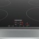 Siemens EU645BEB1E piano cottura Nero, Acciaio inox Da incasso Piano cottura a induzione 4 Fornello(i) 3
