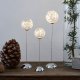 Sirius Home 73000 illuminazione decorativa Figura luminosa decorativa Trasparente, Bianco 3 lampada(e) LED 3
