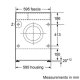 Siemens WK14D320EU lavasciuga Da incasso Caricamento frontale Bianco 4