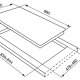 Smeg SRV596EB6 piano cottura Bianco Da incasso Gas 5 Fornello(i) 3
